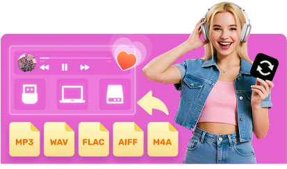 Unterstützt verschiedene Audioformate