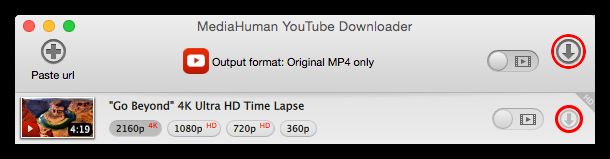 Videoqualität und Format auswählen