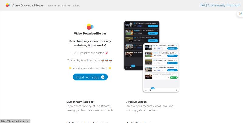 Video DownloadHelper herunterladen