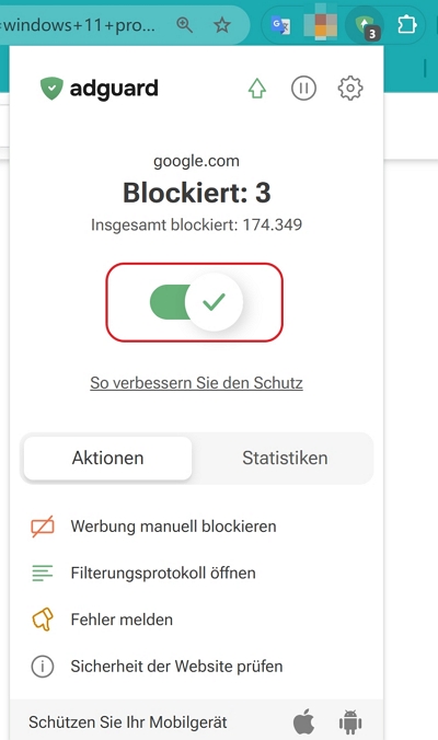 Werbeblocker Auf PC prüfen