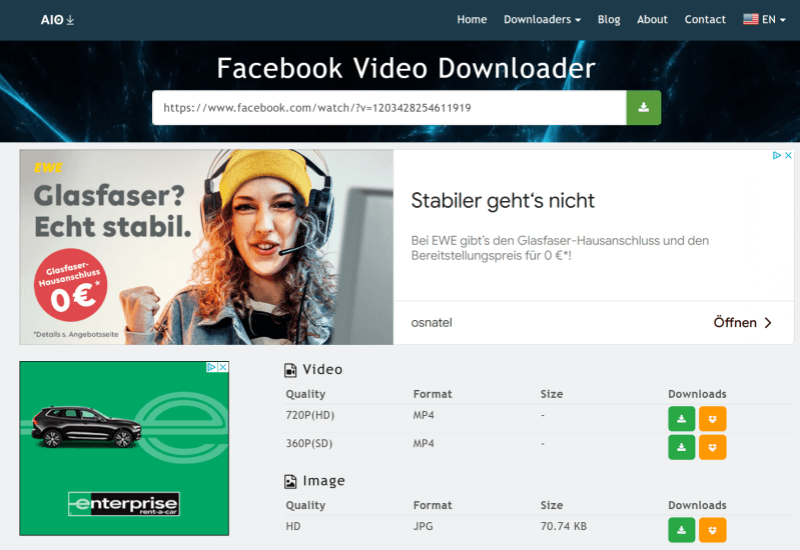 AllinOne Video Downloader Online