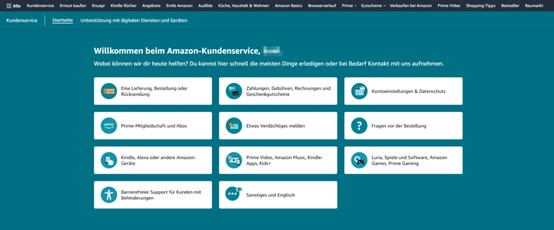 amazon kundenservice hilfe
