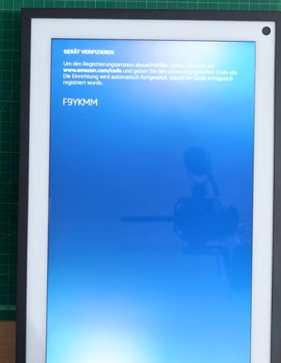 amazon prime auf echo show 15 - schritt 2