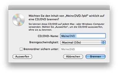 Amazon Prime Video auf DVD brennen Mac