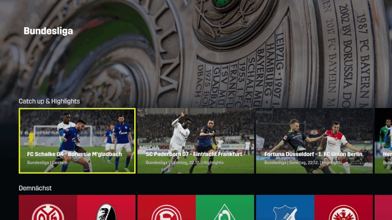 Bundesliga auf Fire TV Stick