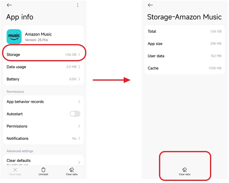 Handy – Einstellungen