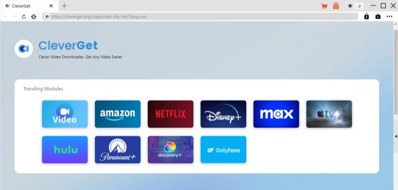 CleverGet Paramount Plus Downloader