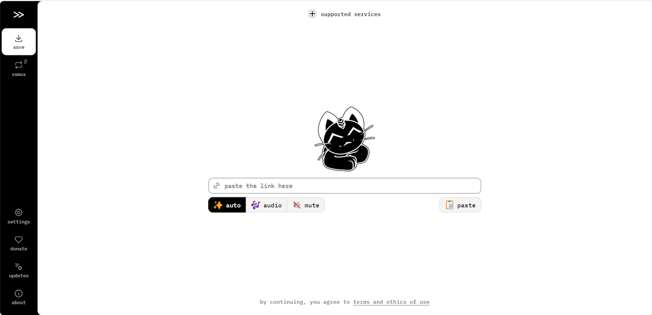 Die Website öffnen