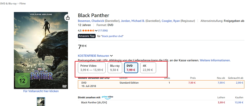DVD bei Amazon kaufen - schritt 2