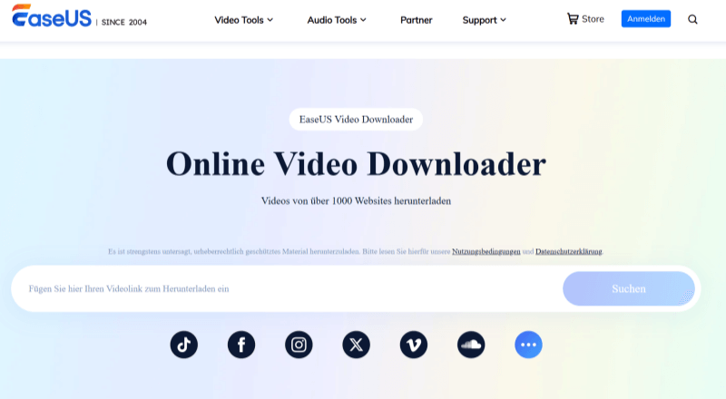 EaseUS Online Video Downloader