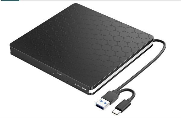 Einen Computer mit CD/DVD-Brenner