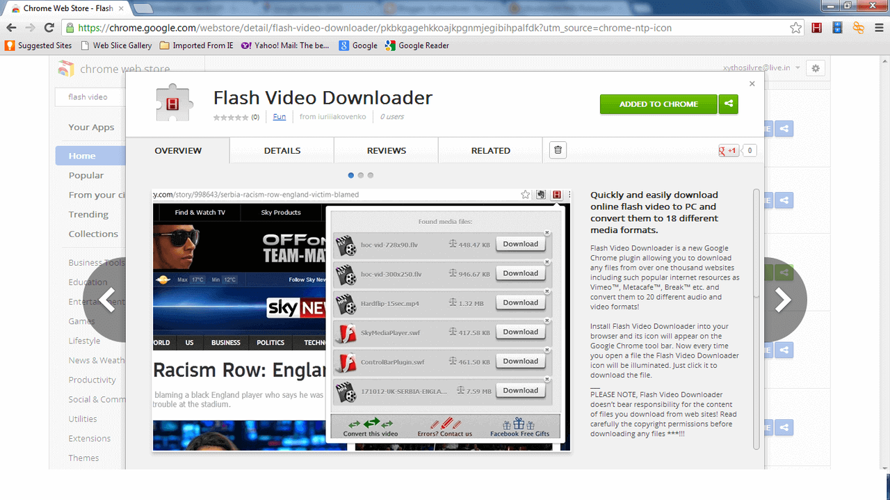 Flash Video Downloader