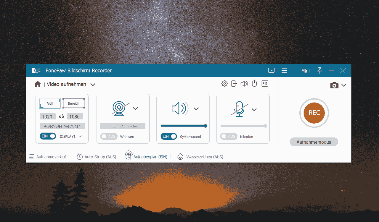  FonePaw installieren und starten