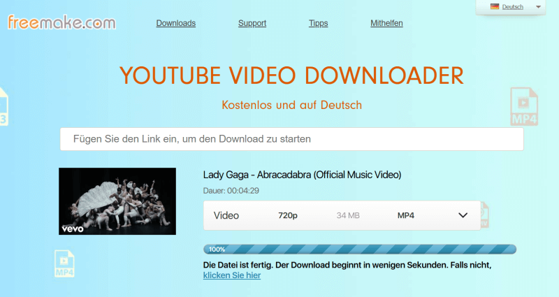 Freemake Online Video Downloader