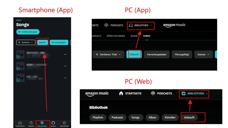 Die Dateien lokal auf Geräte speichern