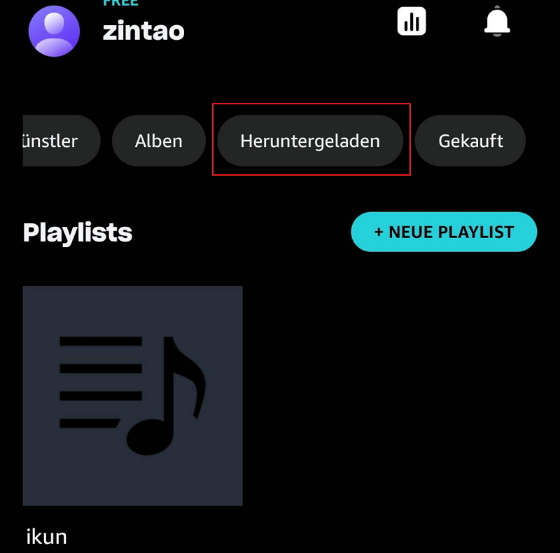 Amazon music offline herunterladen