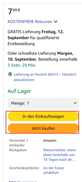 DVD bei Amazon kaufen - schritt 4