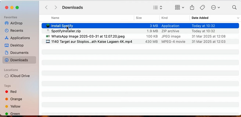 Spotify App direkt von der offiziellen Website herunterladen - schritt 4