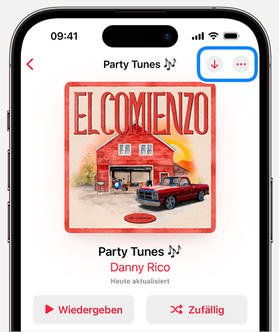 Musik auf iPhone und Android downloaden - schritt 5
