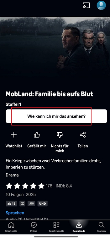 Wie kann ich mir das ansehen