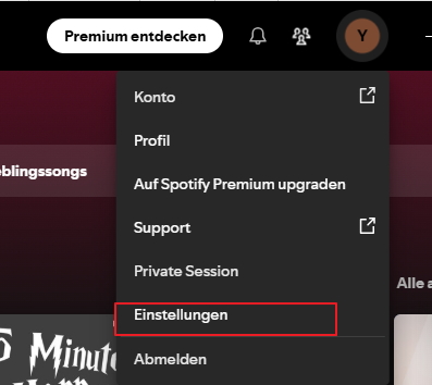 Lokale Dateien bei Spotify auf PC abspielen - schritt 2