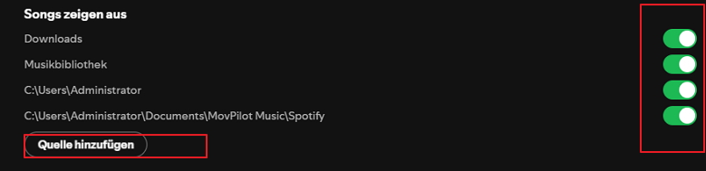 Lokale Dateien bei Spotify auf PC abspielen - schritt 3