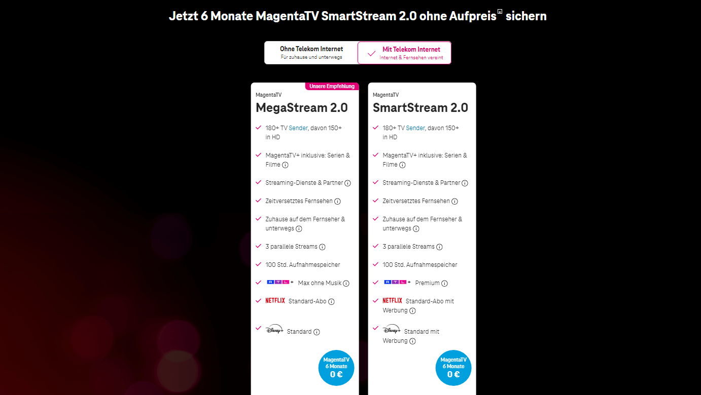 MagentaTV SmartStream 2.0