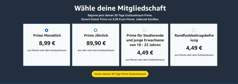 Mitgliedschaftskosten erneut berechnet