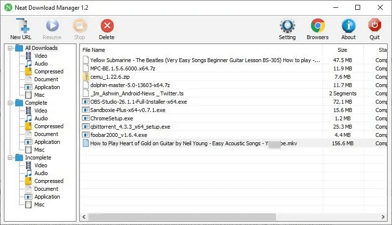 Neat Download Manager