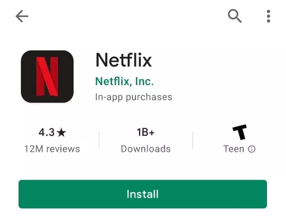 Netflix auf Android Handy und Tablet downloaden