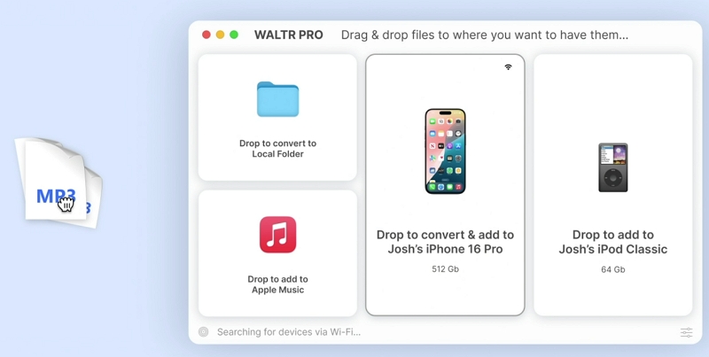 Mit WALTR PRO Musikdateien direkt aufs iPhone kopieren