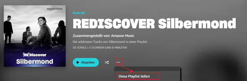 Online Amazon music converter zu MP3 - schritt 2