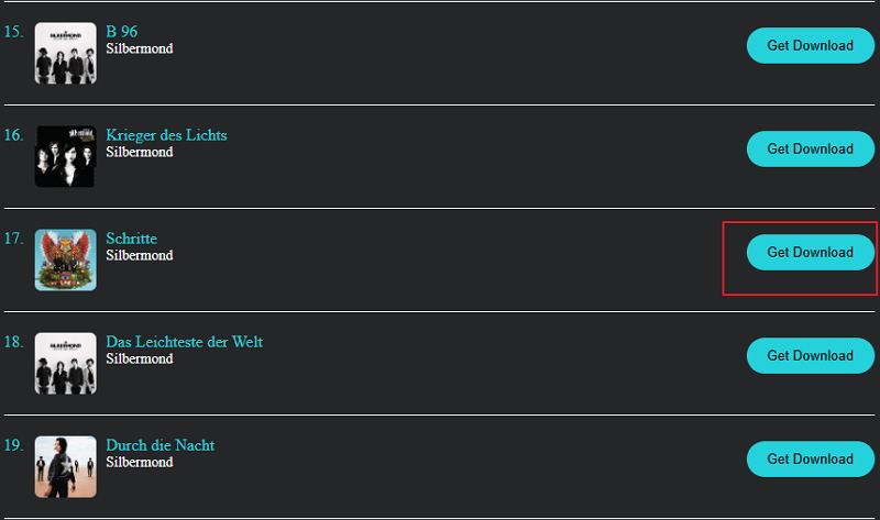 Online Amazon music converter zu MP3 - schritt 4