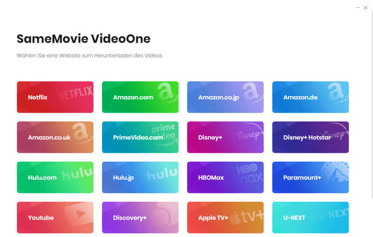 SameMovie VideoOne Downloader