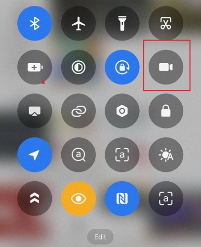 Bildschirmaufnahme starten