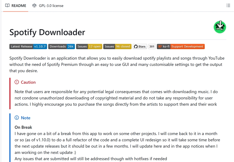 Spotify‑Downloader (William Schack)