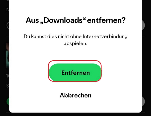 Downloads auf Handy löschen