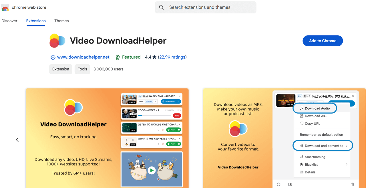 Video DownloadHelper herunterladen