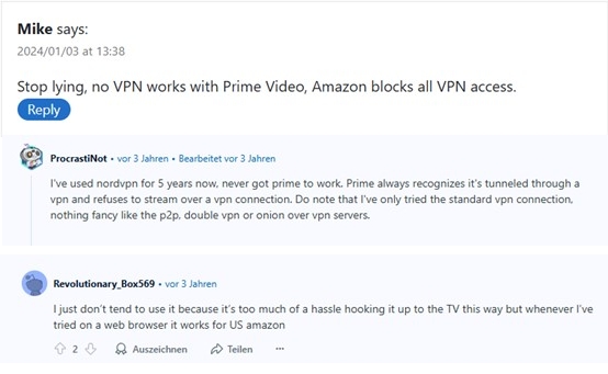 vpn nutzerbewertung