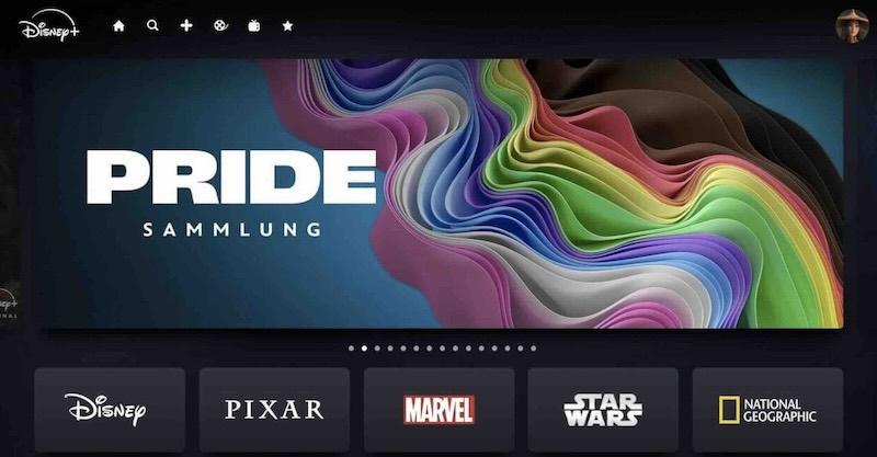Disney Plus Website gelangen